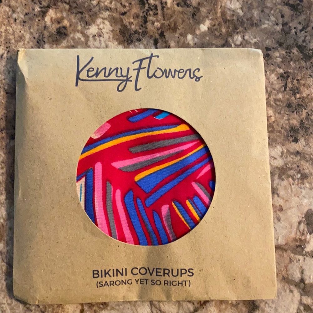 New Kenny Flowers sarong coverup